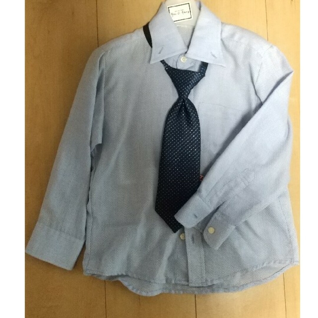 子供スーツ110 キッズ/ベビー/マタニティのキッズ服男の子用(90cm~)(ジャケット/上着)の商品写真