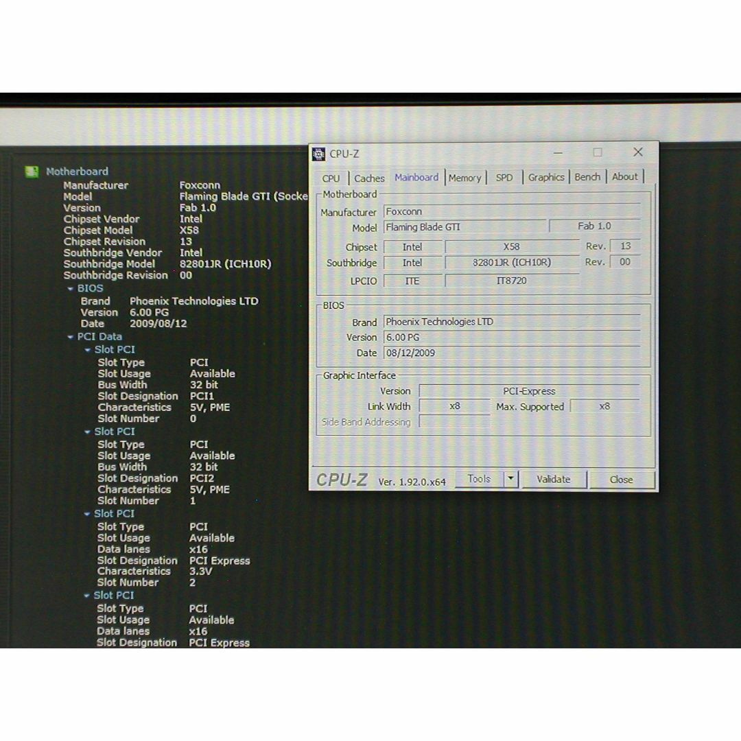 FOXCONN FlamingBlade　LGA1366　i7 920付き