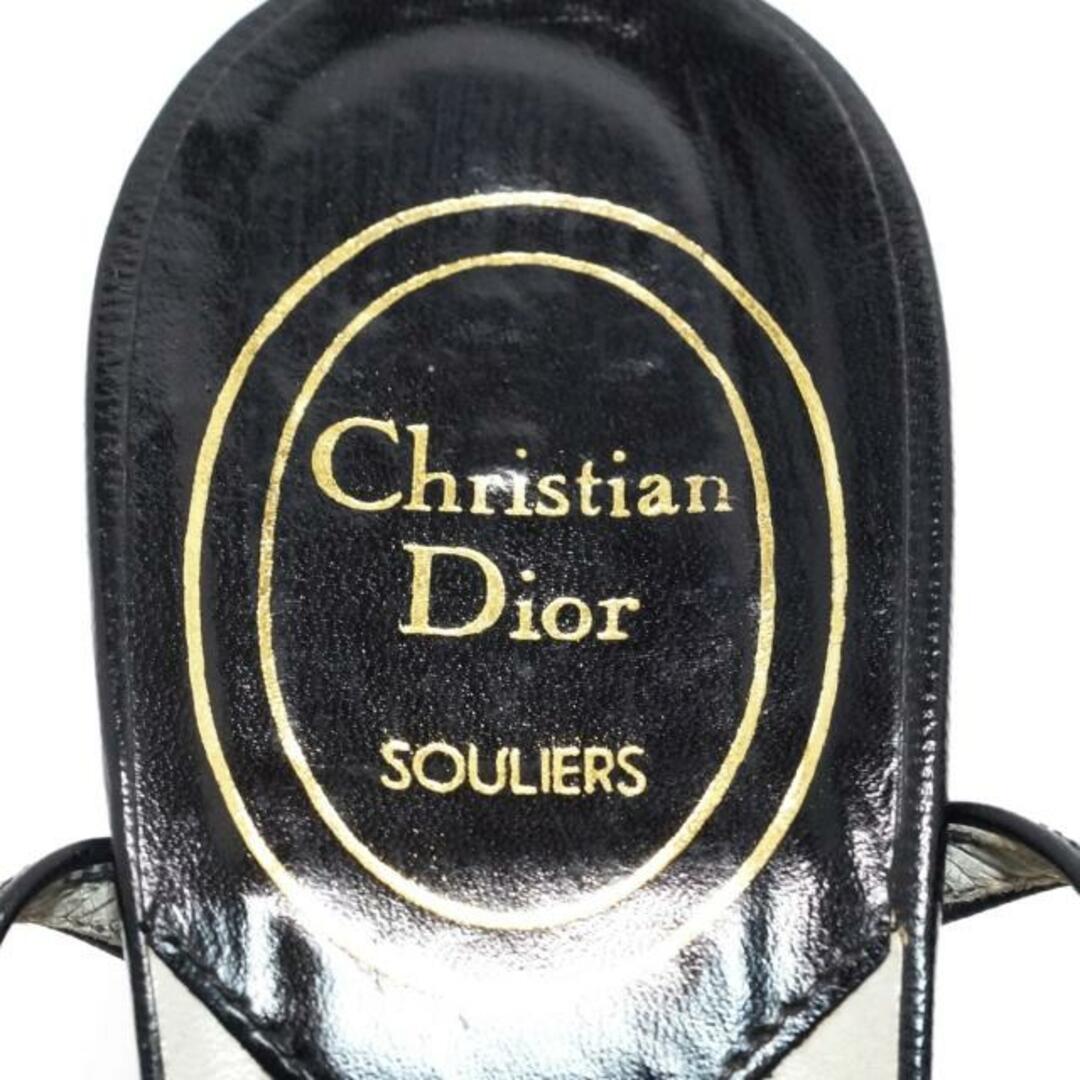 Christian Dior(クリスチャンディオール)のディオール/クリスチャンディオール 5 - 黒 レディースの靴/シューズ(サンダル)の商品写真