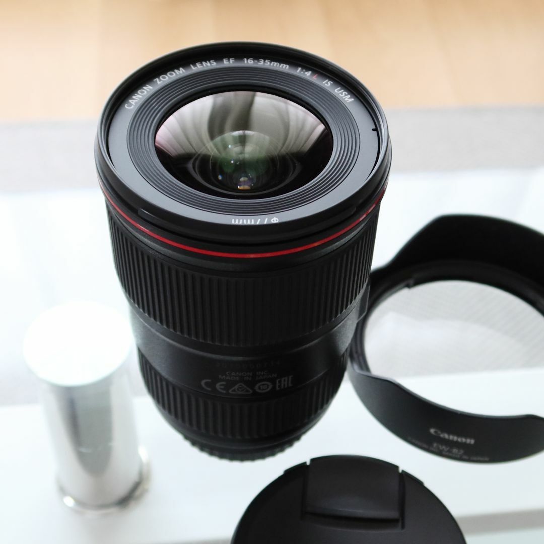 【美品】キャノン EF16-35mm F4L IS USM 元箱付属