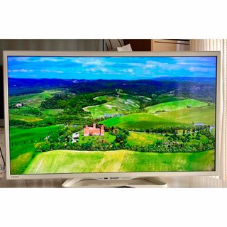 シャープ(SHARP)の32-15【ネット動画対応】SHARP AQUOS LC-32W25-W(テレビ)