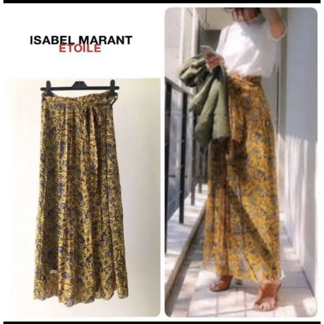 ISABEL MARANT ETOILE イザベルマランエトワール 巻きスカート