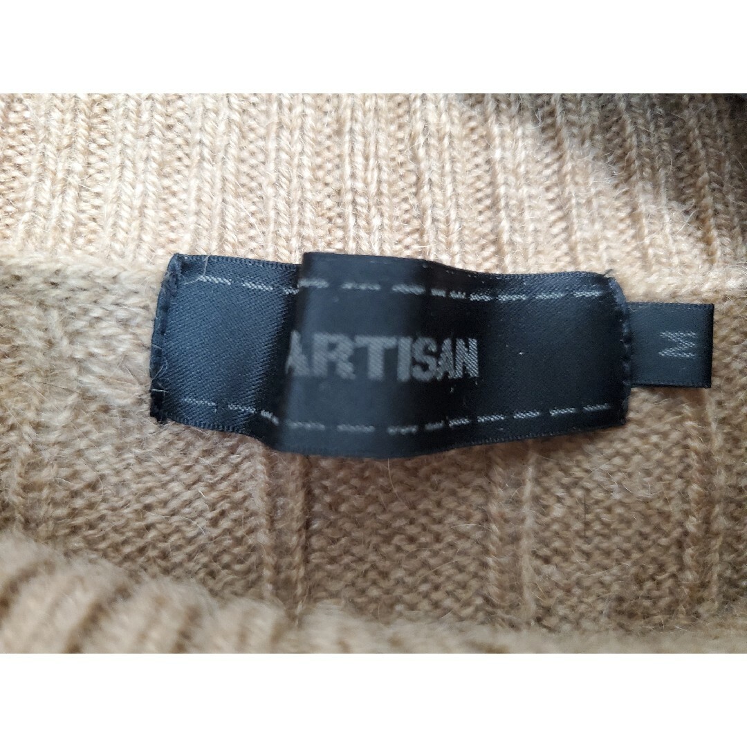 ARTISAN(アルティザン)のARTISAN アルチザン　タートルネック　コムサメン　βベータ メンズのトップス(ニット/セーター)の商品写真