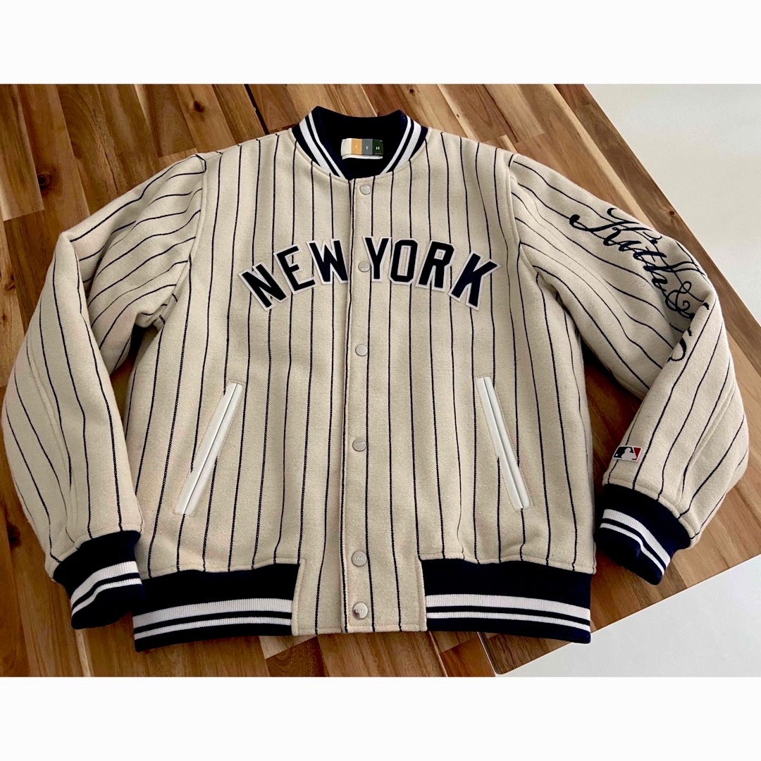 KITH(キス)のKITH Mサイズ Yankees wool bomber jacket メンズのジャケット/アウター(スタジャン)の商品写真