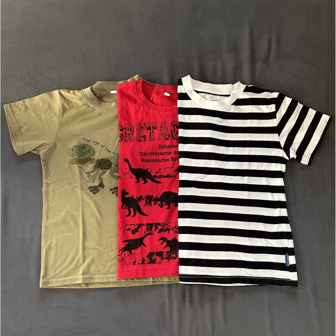 西松屋Tシャツ3枚セット☆size130 | フリマアプリ ラクマ