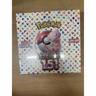 ポケモン(ポケモン)のポケモンカードゲーム ポケモン151 シュリンク付き未開封BOX(Box/デッキ/パック)