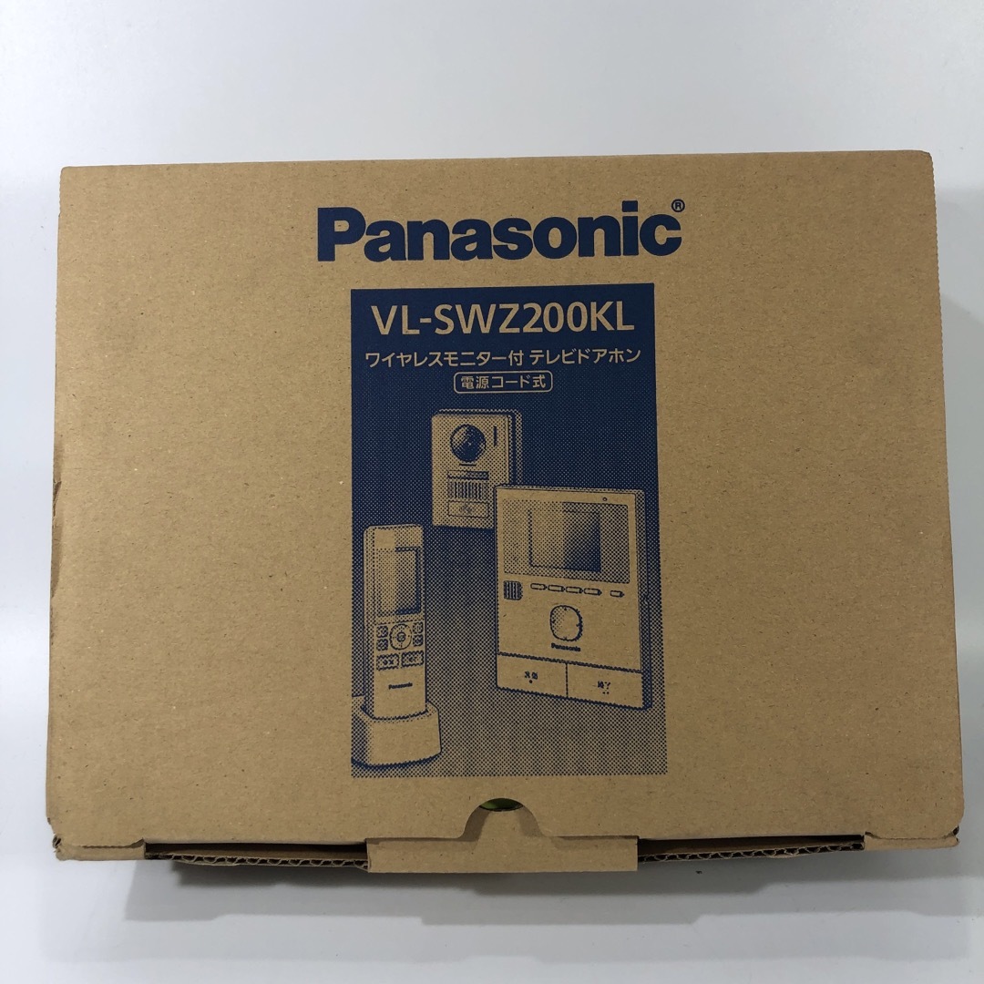 新品 パナソニック ワイヤレスモニター付テレビドアホン VL-SWZ200KL-