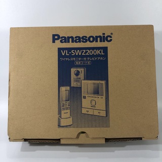 パナソニック(Panasonic)の新品 パナソニック ワイヤレスモニター付テレビドアホン VL-SWZ200KL(その他)
