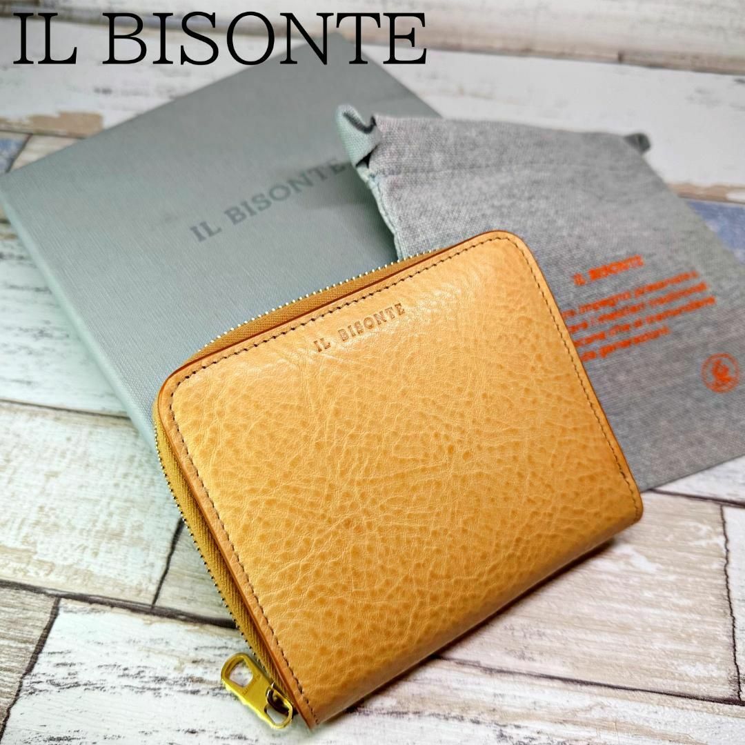 IL BISONTE - IL BISONTE イルビゾンテ 二つ折り財布 ラウンド