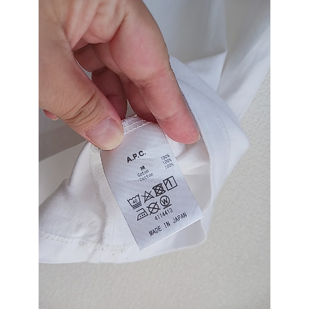 IENA(イエナ)の『IENA 』A.P.C. T-SHIRT VPC BLANC F レディースのトップス(Tシャツ(半袖/袖なし))の商品写真