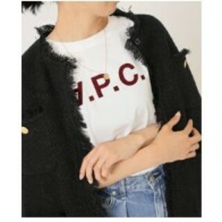 イエナ(IENA)の『IENA 』A.P.C. T-SHIRT VPC BLANC F(Tシャツ(半袖/袖なし))