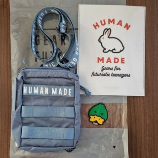 美品☆ヒューマンメイド　HUMAN MADE ショルダーバッグ　紫