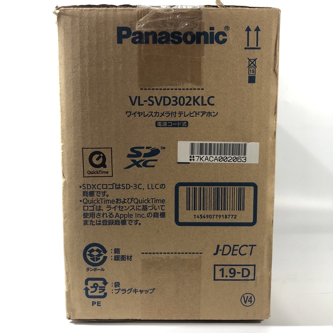 Panasonic(パナソニック)の新品 パナソニック VL-SVD302KLC テレビドアホン スマホ/家電/カメラのスマホ/家電/カメラ その他(その他)の商品写真