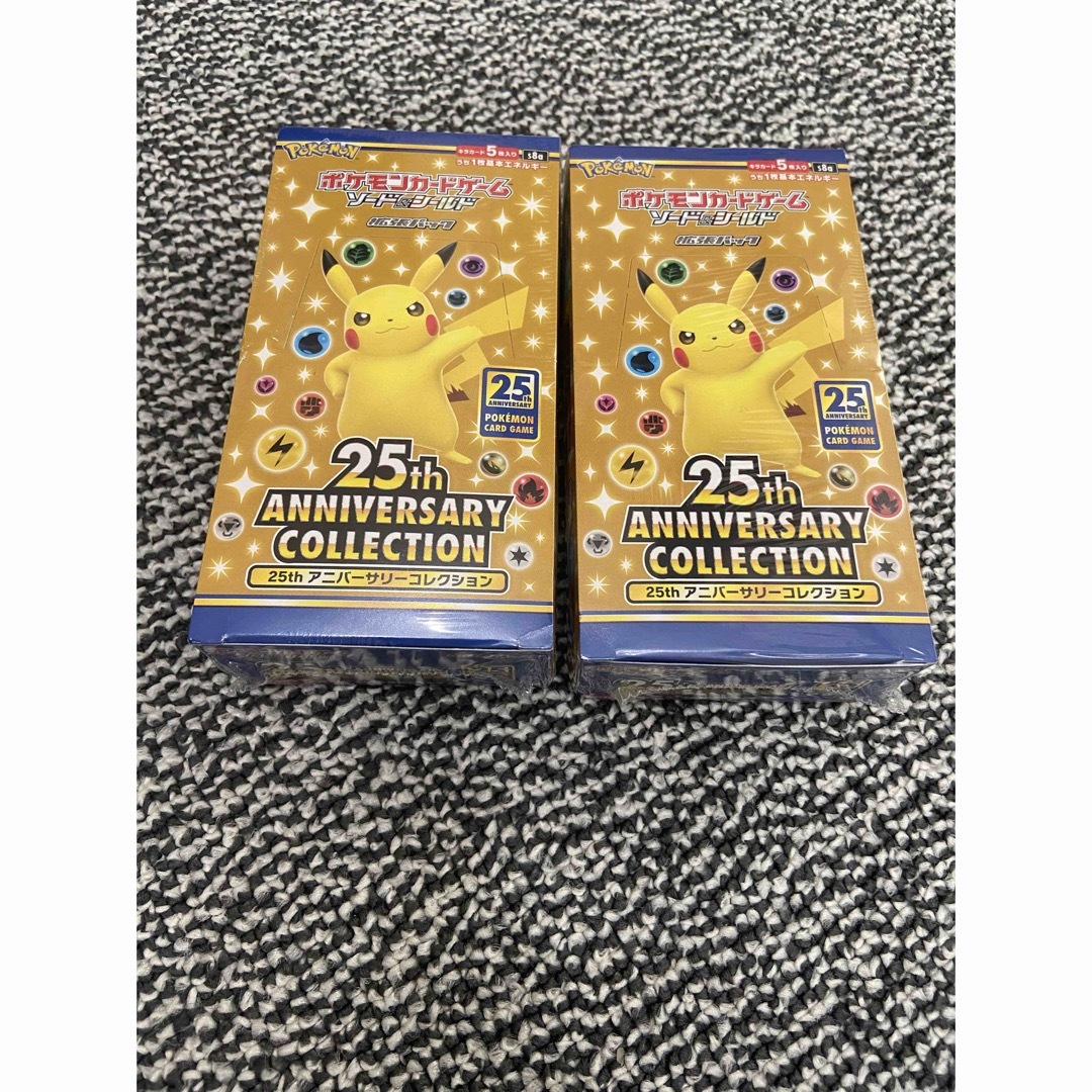 ポケモン 25th aniversary collection 2box