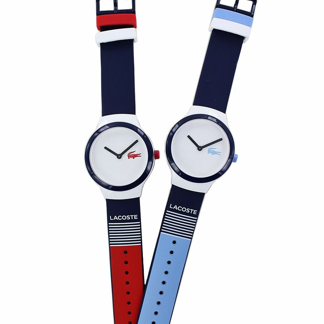LACOSTE(ラコステ)のラコステ 腕時計 メンズ レディース おしゃれな 誕生日プレゼント 白 ブルー シリコン ユニセックス 時計 結婚記念日 男性 女性 ギフト シンプル 時計 メンズの時計(腕時計(アナログ))の商品写真