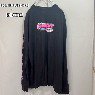 エックスガール(X-girl)の【コラボ♡】POWER PUFF GIRL× X-girlコラボ　長袖(Tシャツ(長袖/七分))