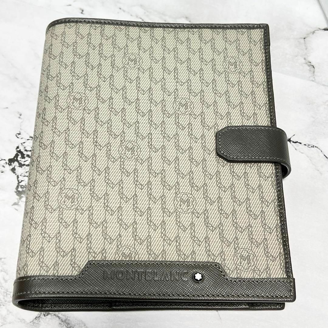 未使用級 MONTBLANC シグネチャーオーガナイザー 手帳 ノート PVC