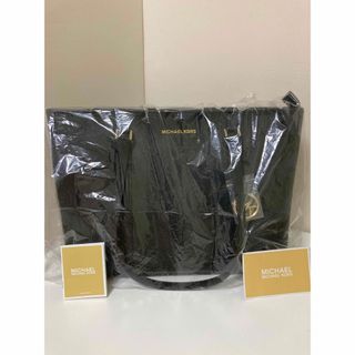 Michael Kors - 新品未使用マイケルコース 黒革ショルダートートバッグ