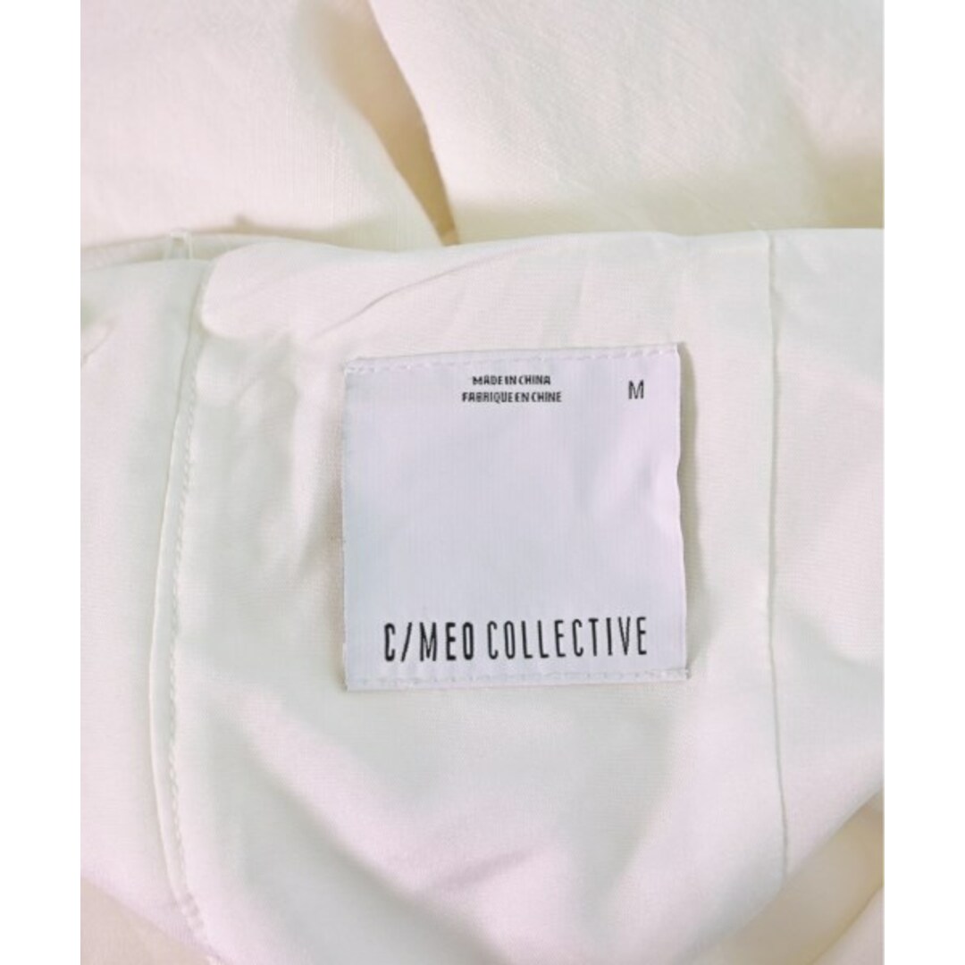 C/MEO COLLECTIVE(カメオコレクティブ)のC/MEO COLLECTIVE カメオコレクティブ ワンピース M 白 【古着】【中古】 レディースのワンピース(ひざ丈ワンピース)の商品写真