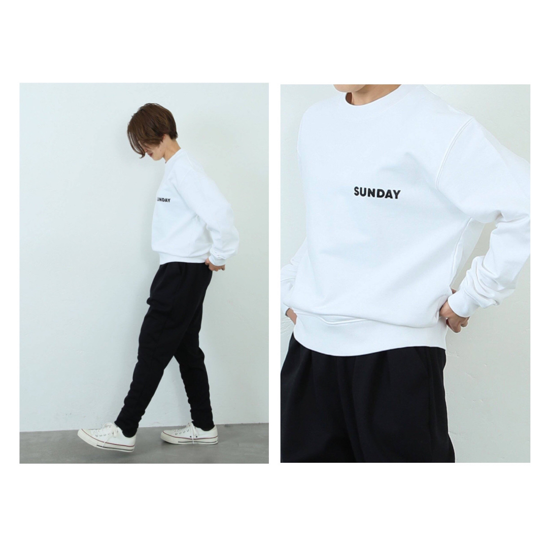 journal standard luxe SUNDAY プリントSWEAT