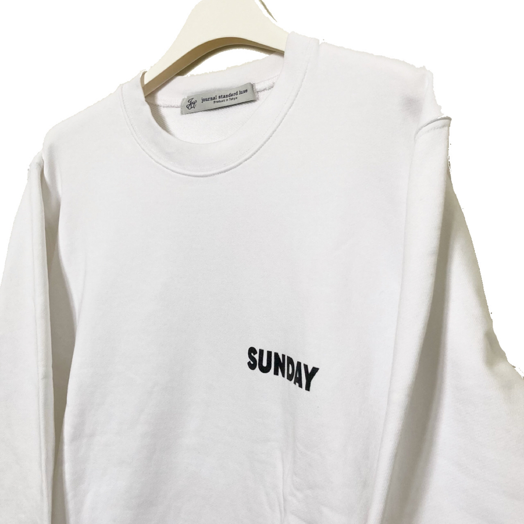 journal standard luxe SUNDAY プリントSWEAT