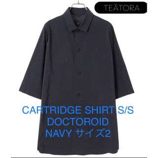テアトラ(TEATORA)の23SSTEATORA CARTRIDGE SHIRT S/S DR NAVY2(シャツ)