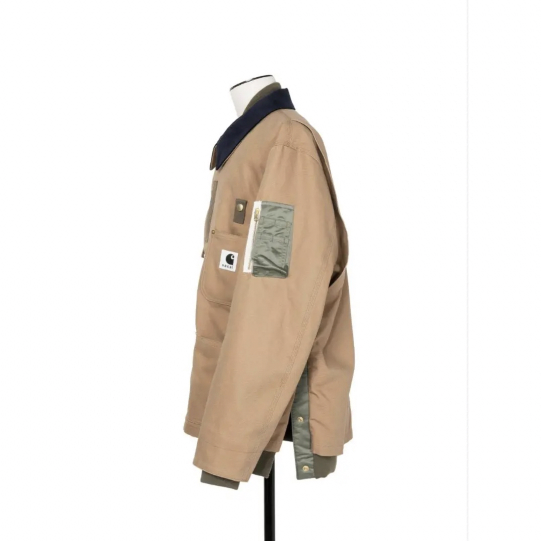 Sacai x Carhartt WIP MA-1 サイズ3 ベージュ