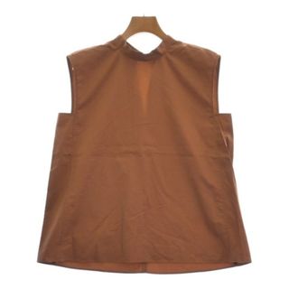 ボールジィ(Ballsey)のBallsey ボールジー ブラウス 36(M位) 茶系 【古着】【中古】(シャツ/ブラウス(長袖/七分))