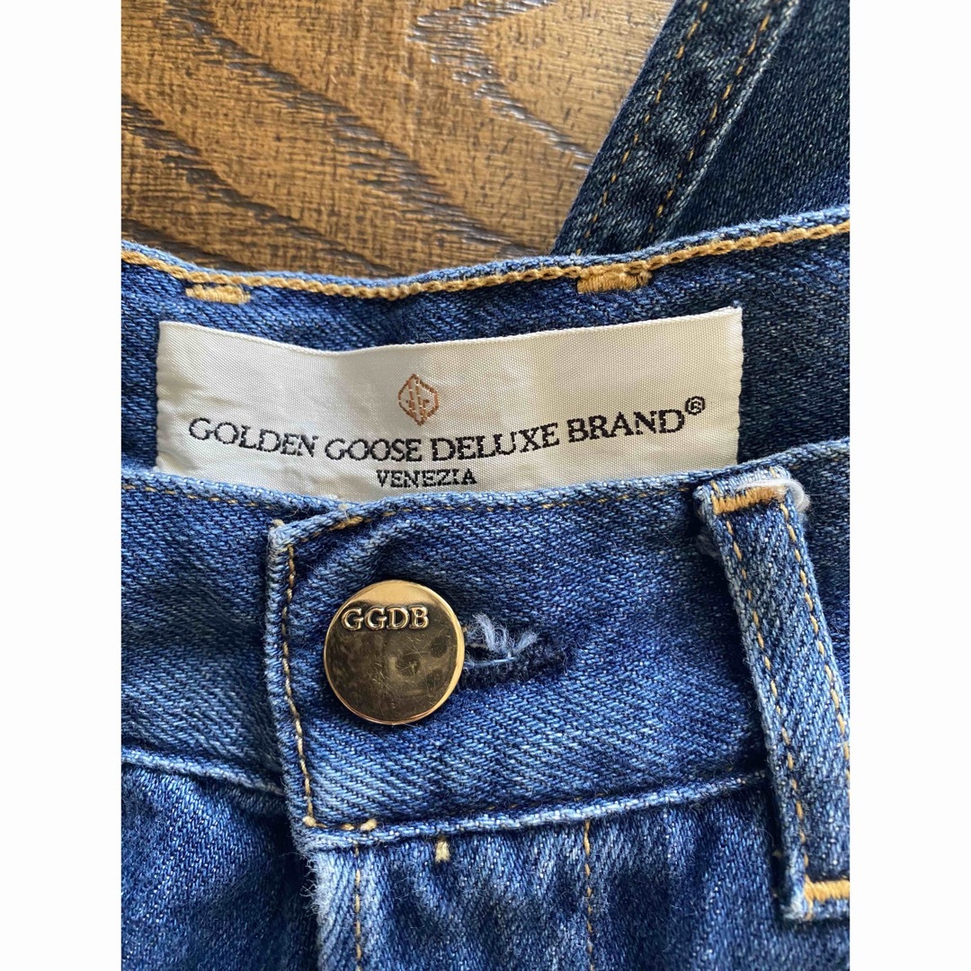 【GOLDEN GOOSE】ダメージ加工デニムパンツ