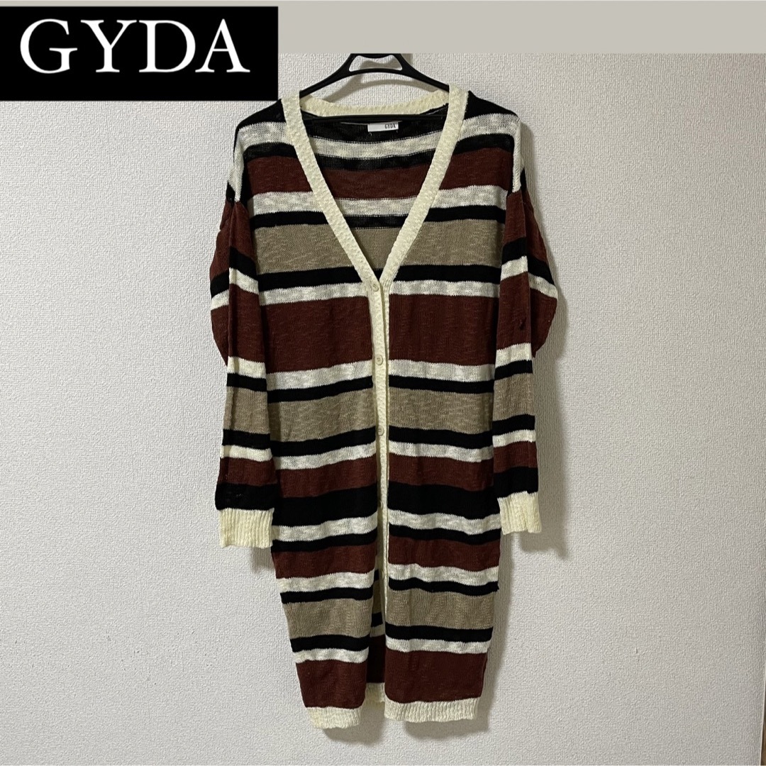 GYDA(ジェイダ)のGYDA／ロングカーディガン レディースのトップス(カーディガン)の商品写真