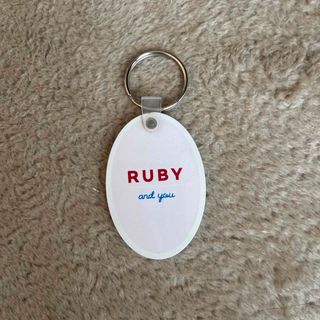 ルビー アンド ユー(RUBY AND YOU)のruby and you ラバーキーチェーン(チャーム)