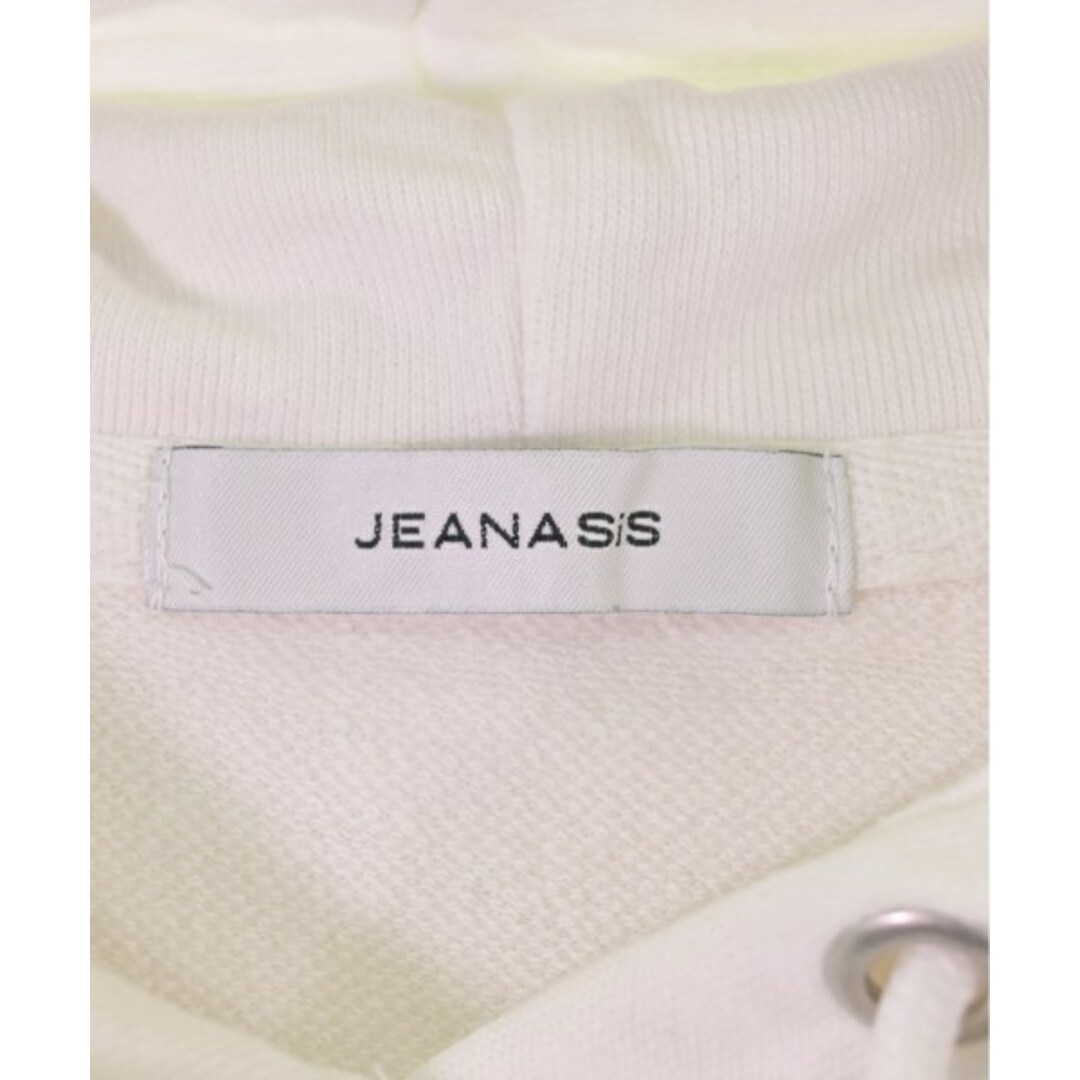 JEANASIS ジーナシス パーカー F 白 【古着】【中古】