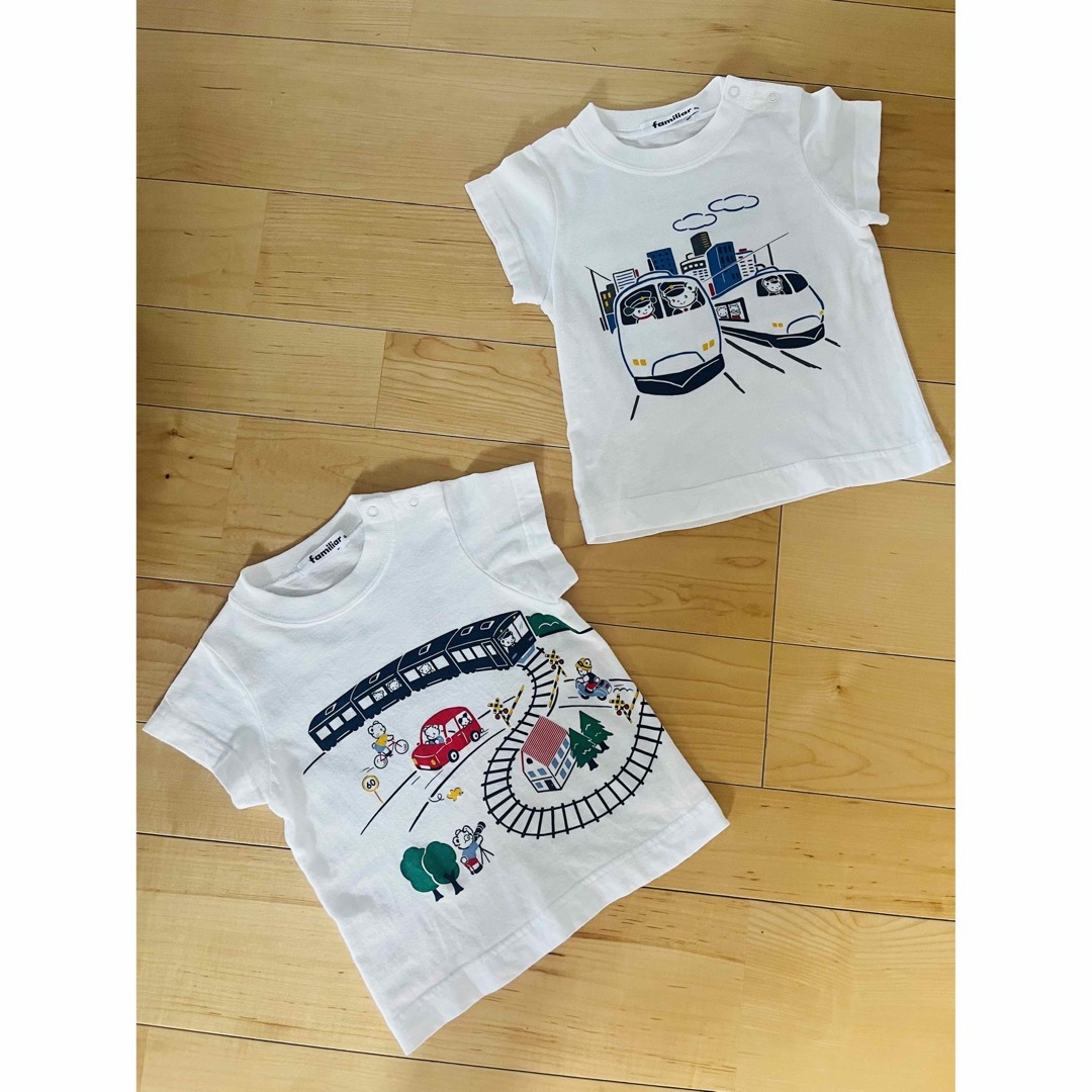 familiar - ファミリア 半袖Tシャツ 80cmの通販 by KT|ファミリアなら