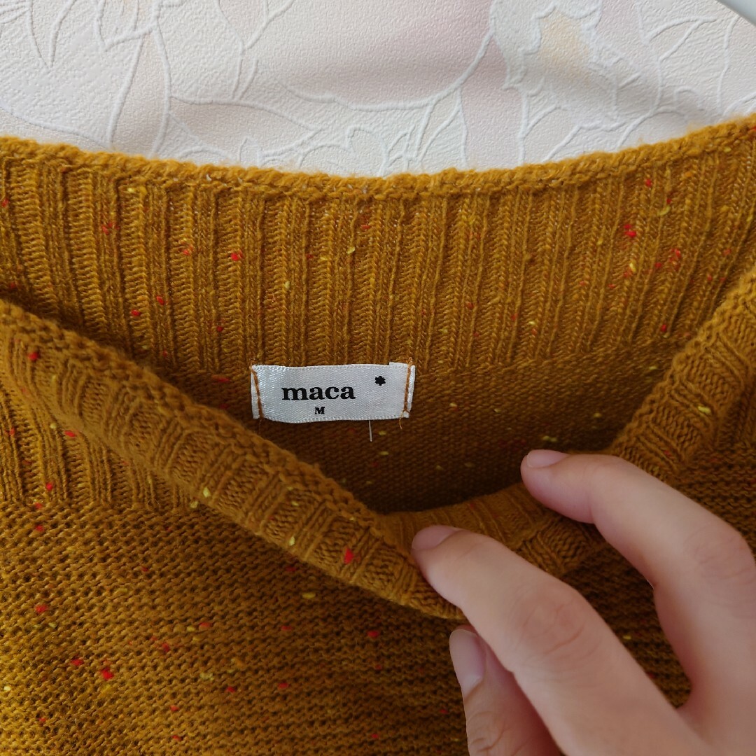 maca（マーカ）の半袖ニット レディースのトップス(ニット/セーター)の商品写真