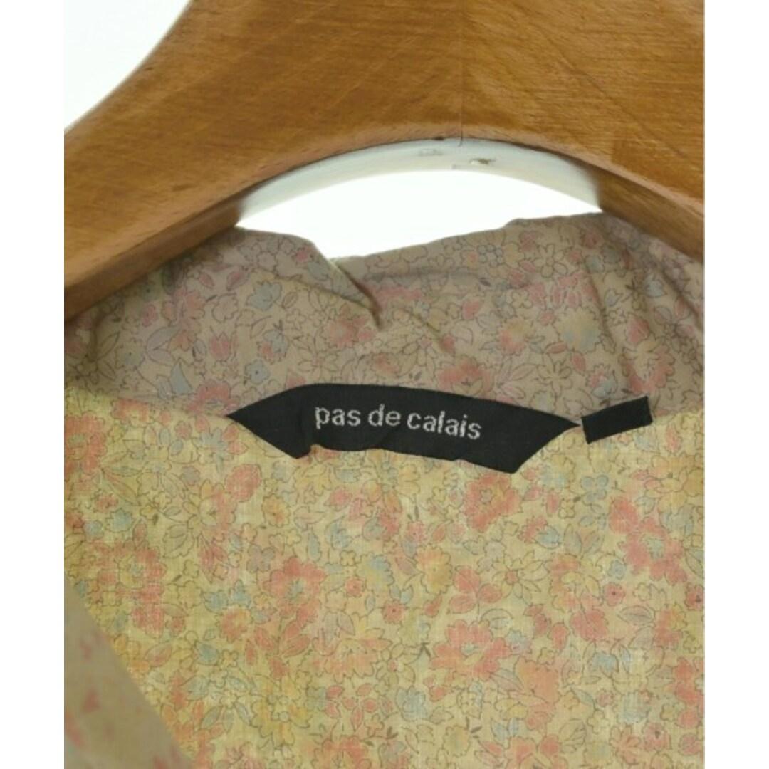 pas de calais(パドカレ)のpas de calais カジュアルシャツ 34(XS位) 【古着】【中古】 レディースのトップス(シャツ/ブラウス(長袖/七分))の商品写真