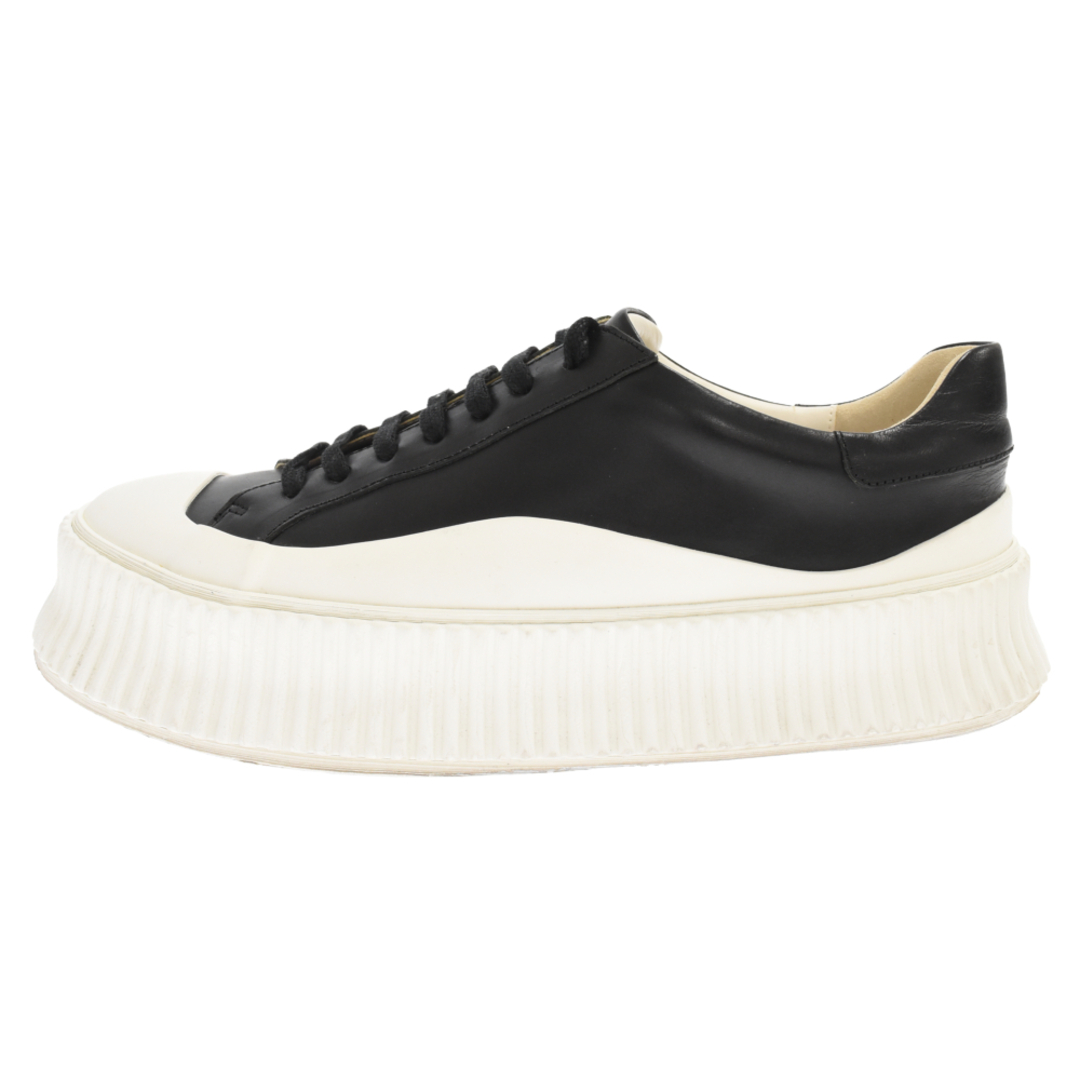 JIL SANDER ジルサンダー 20SS Leather Sneaker レザー ラバーソールローカットスニーカーホワイト JS32108A