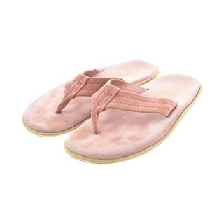 アイランドスリッパ(ISLAND SLIPPER)のISLAND SLIPPER サンダル US6(23cm位) ピンク 【古着】【中古】(サンダル)