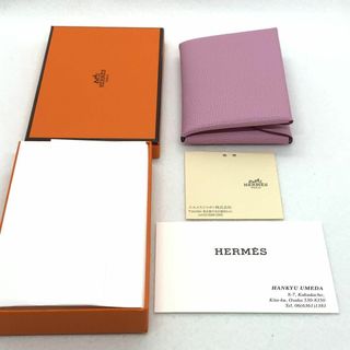 HERMES カルヴィデュオ シェーブルモーヴシルベストル #0879y572