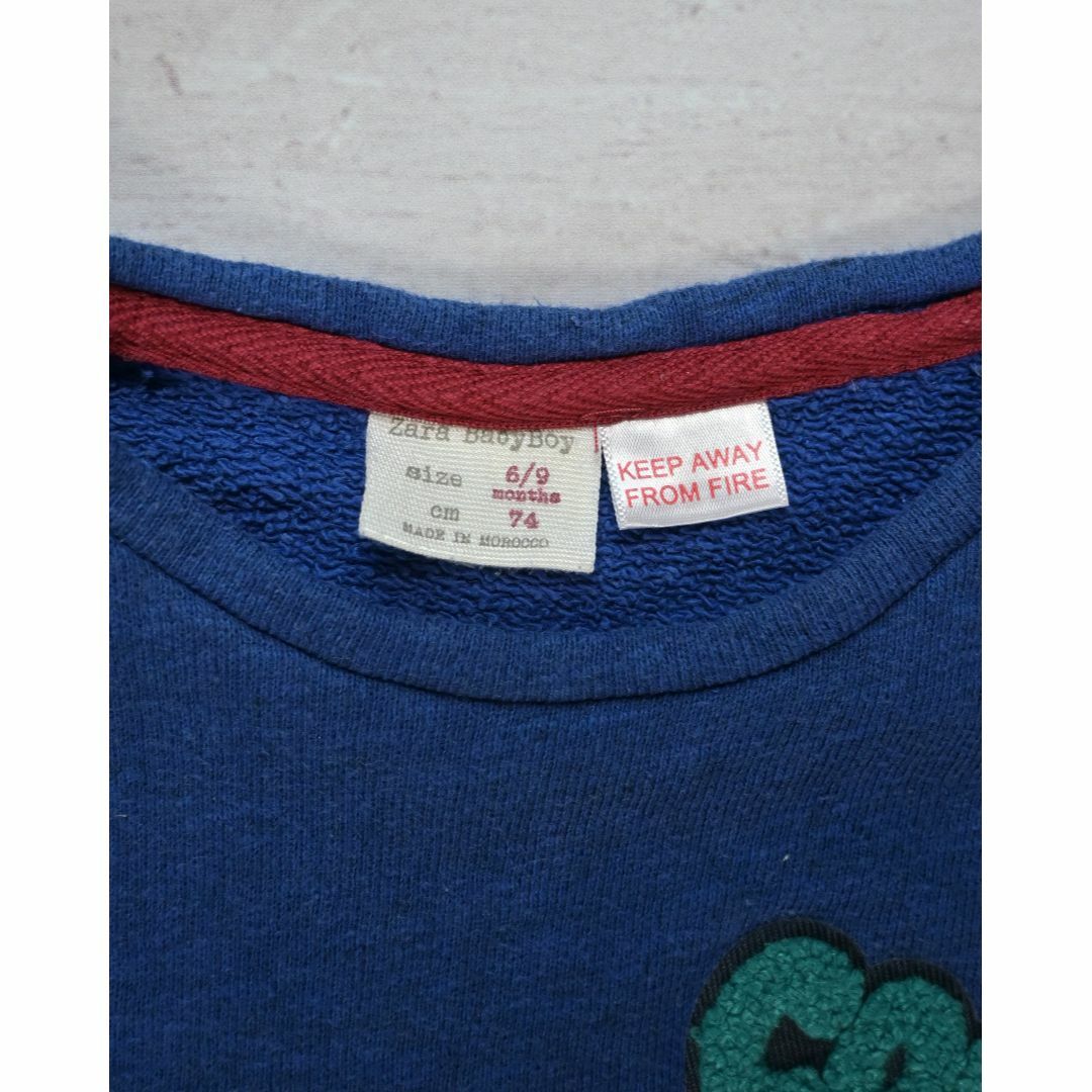 ZARA(ザラ)の子ども服 スウェット サイズ:74 ザラ ZARA キッズ/ベビー/マタニティのベビー服(~85cm)(トレーナー)の商品写真