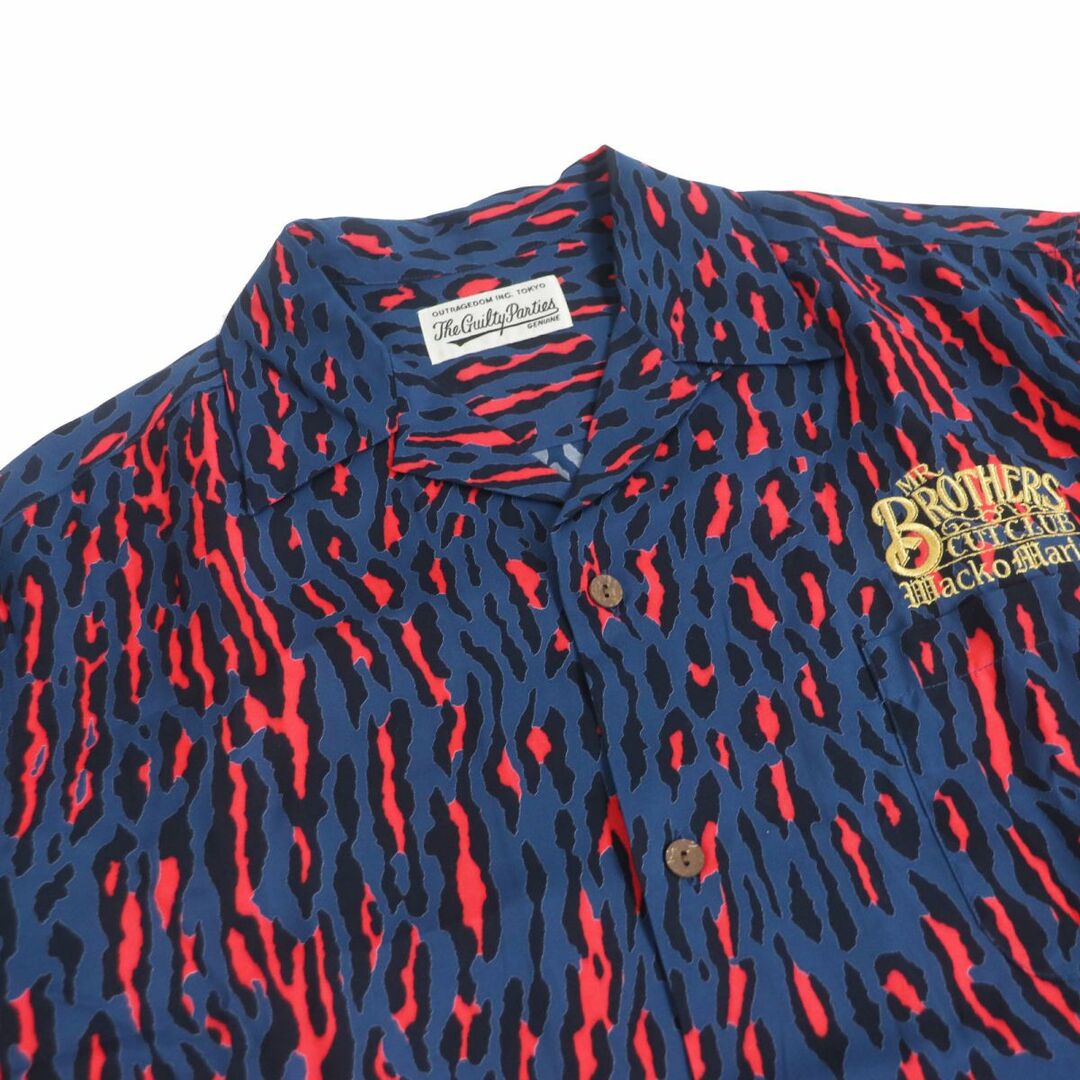 冬バーゲン☆】 XL ワコマリア MR.BROTHERS レオパード ハワイアン