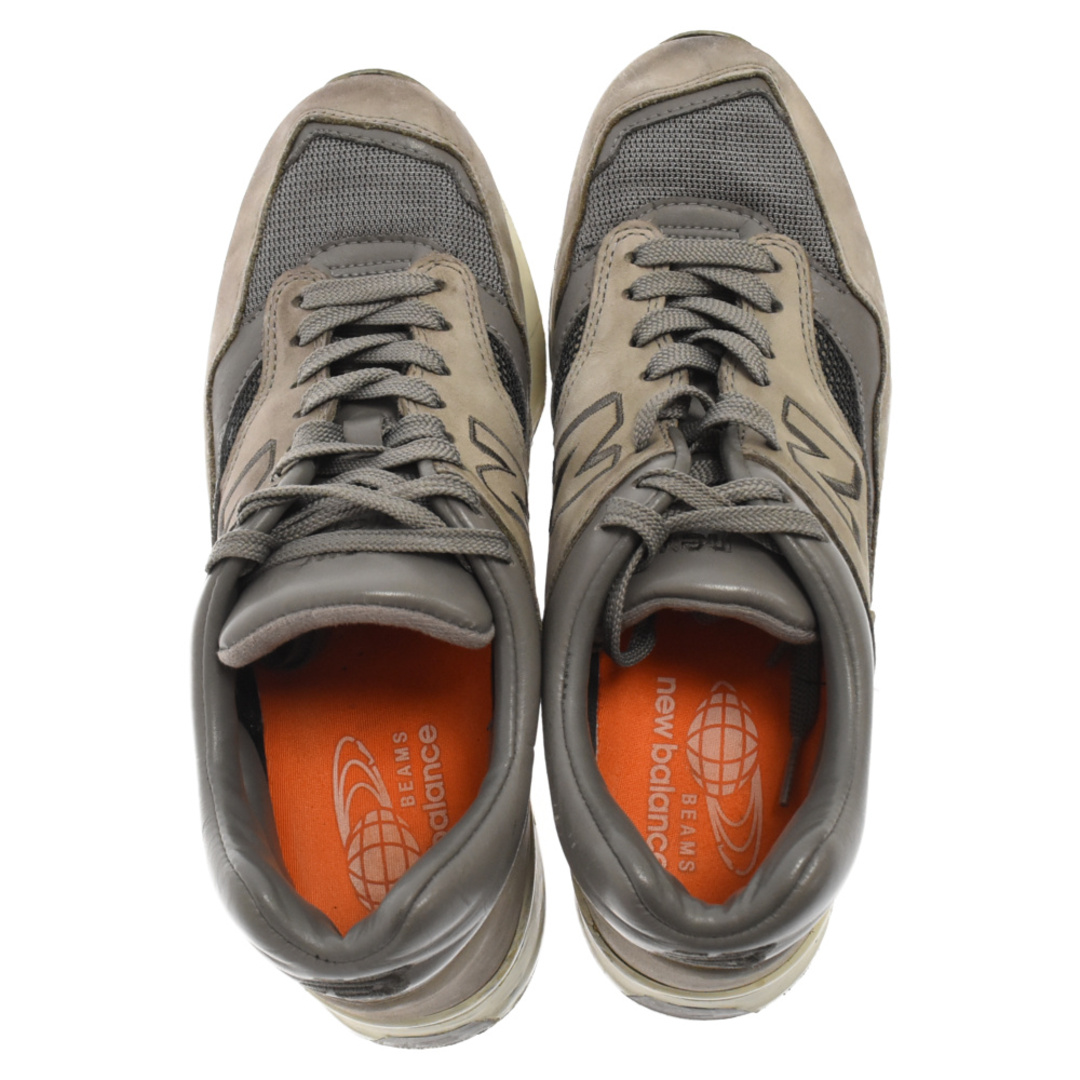 New Balance ニューバランス ×BEAMS ビームス ローカットスニーカー グレー US7.5/25.5cm CM1500CG