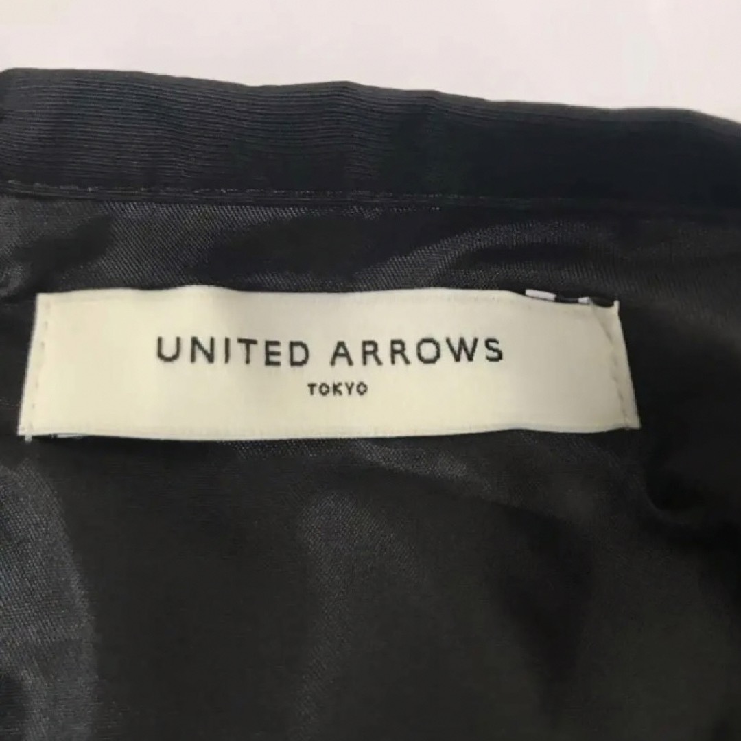 UNITED ARROWS(ユナイテッドアローズ)の【美品】UNITED ARROWS TOKYO スカート 黒 ブラック レディースのスカート(ひざ丈スカート)の商品写真