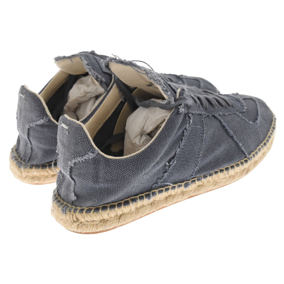 【新品】  Maison Margiela / メゾンマルジェラ | 【Replica espadrilles】 ”レプリカ（ジャーマントレーナー）”エスパドリーユ スニーカー | 38 | インディゴ | レディース