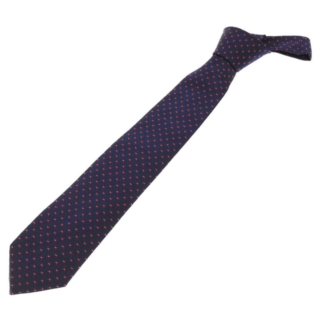 箱付き 極美品☆HERMES エルメス ネクタイ シルク100% H柄 8cm-
