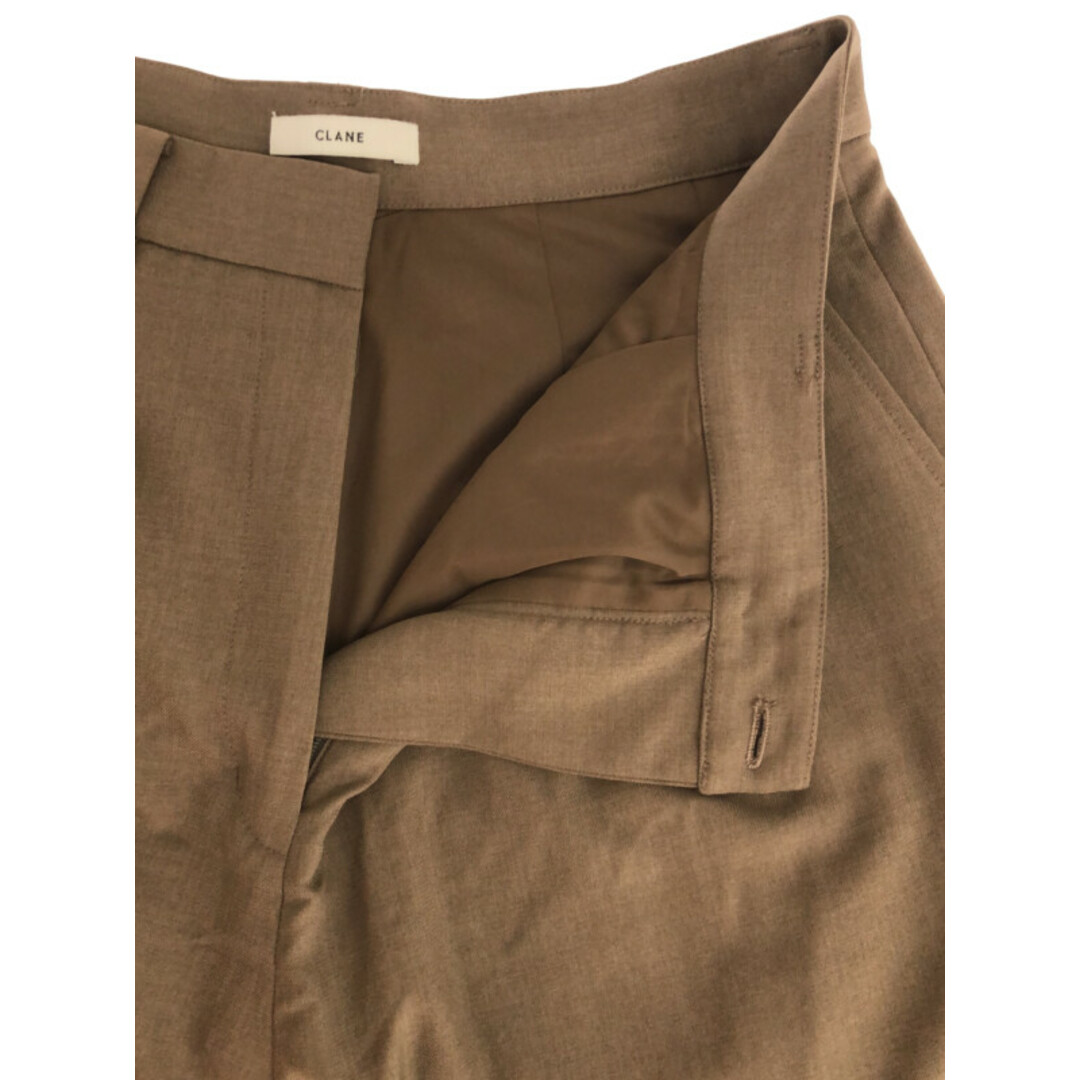 CLANE クラネ BASIC TUCK PANTS ベーシックタックパンツ新古品使用感の無い新品同様品Ａ