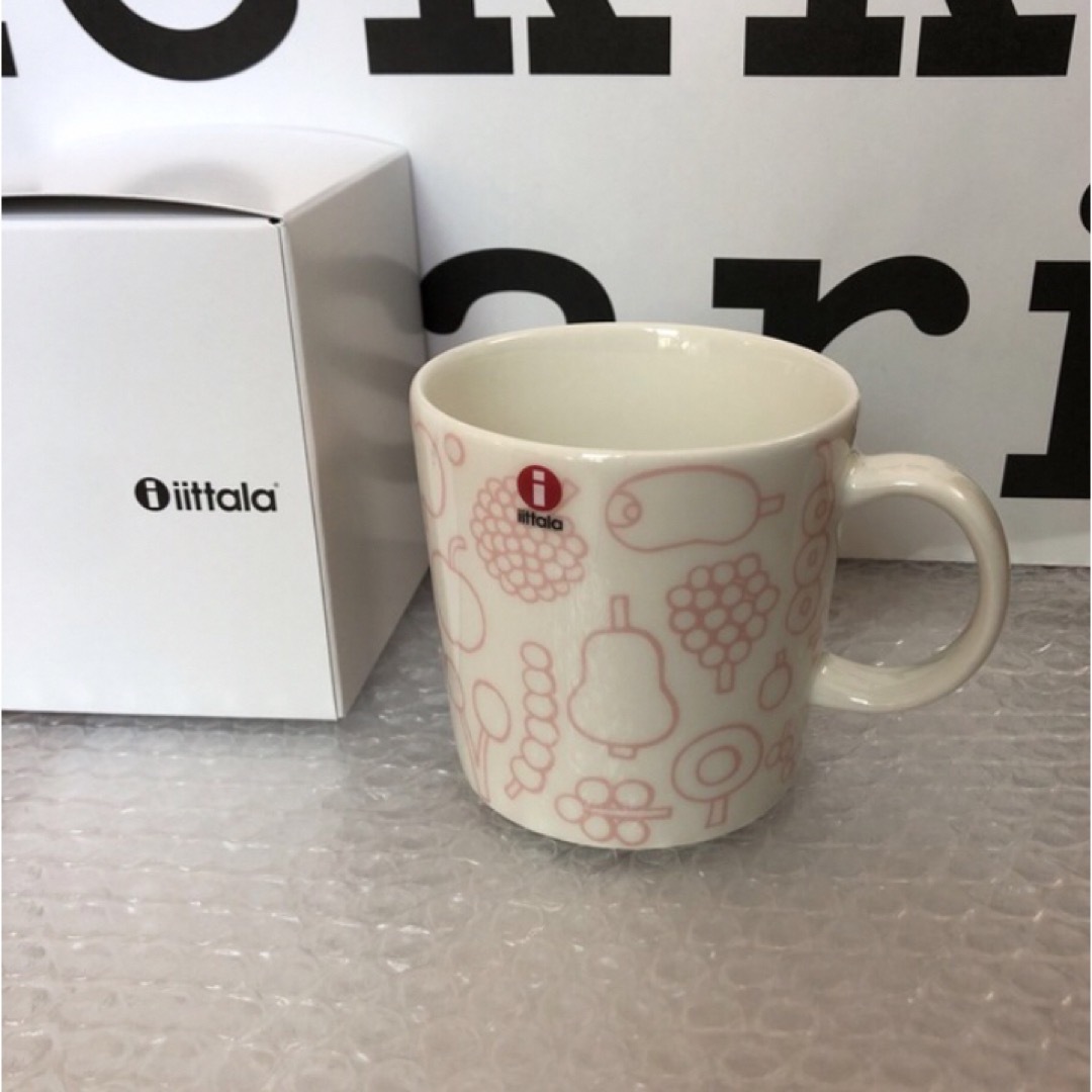 iittala(イッタラ)のイッタラ　フルッタ　マグカップ　ピンク インテリア/住まい/日用品のキッチン/食器(食器)の商品写真