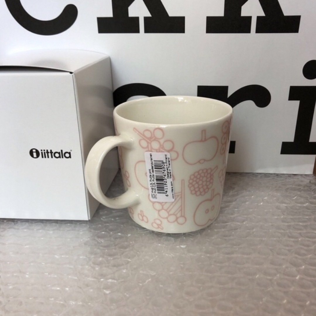 iittala(イッタラ)のイッタラ　フルッタ　マグカップ　ピンク インテリア/住まい/日用品のキッチン/食器(食器)の商品写真