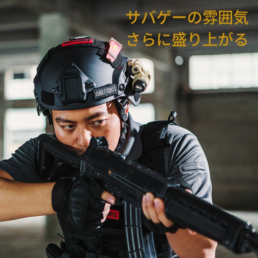 OneTigris サバゲー用ヘルメット 米軍風レプリカ ヘルメット MICH の ...
