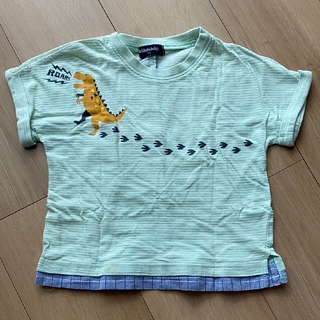 クレードスコープ(kladskap)のkladskap 恐竜Tシャツ  110cm(Tシャツ/カットソー)