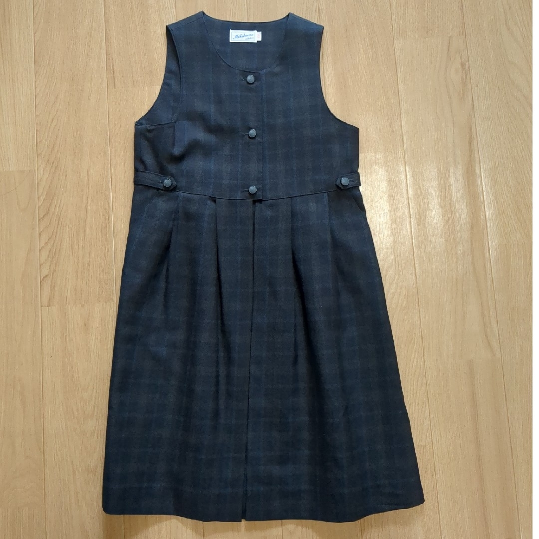 mikihouse(ミキハウス)のMIKIHOUSE　ノースリーブワンピース　130cm キッズ/ベビー/マタニティのキッズ服女の子用(90cm~)(ワンピース)の商品写真